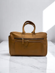 Executive Leather Pro laptop Bag With Multiple Pockets