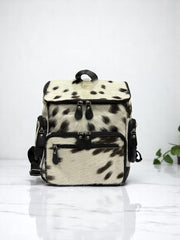 The Wild Nomad Luxe Calf-Hide Backpack