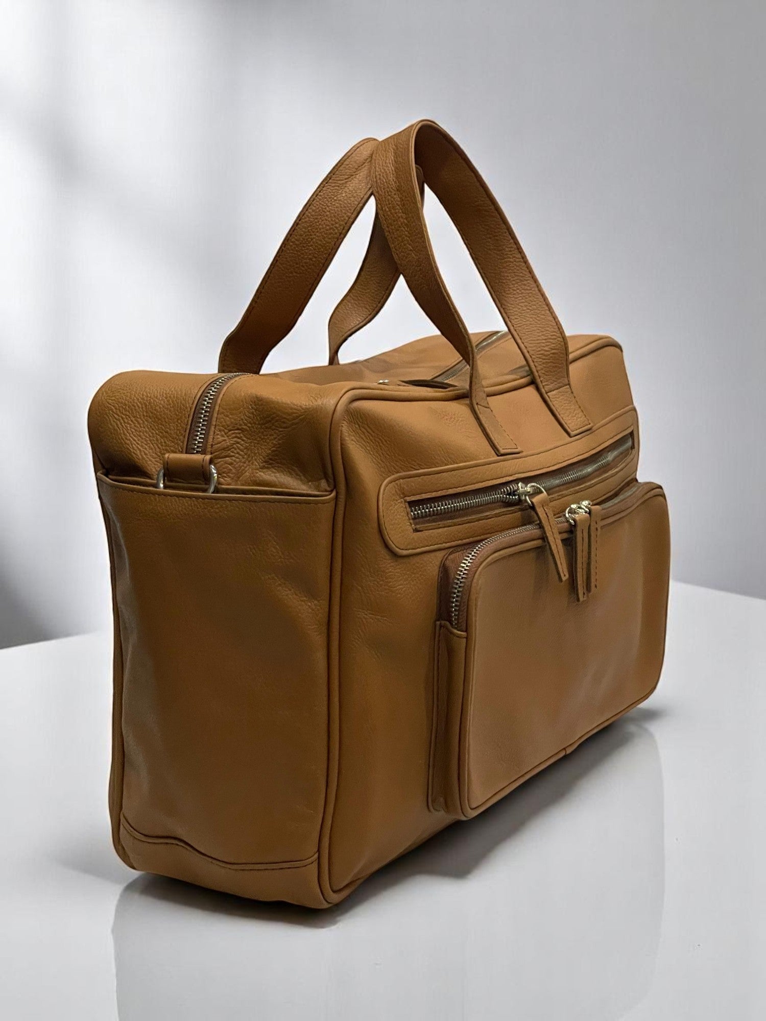 Executive Leather Pro laptop Bag With Multiple Pockets